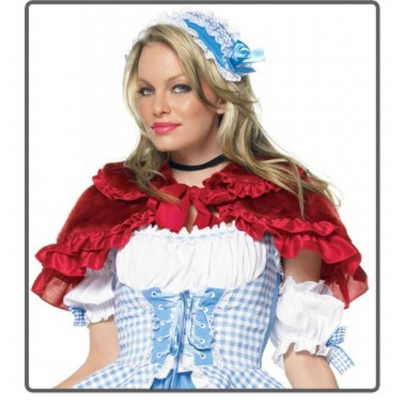 Plush Red Capelet - Adult or Teen Size - Picture 1 of 1